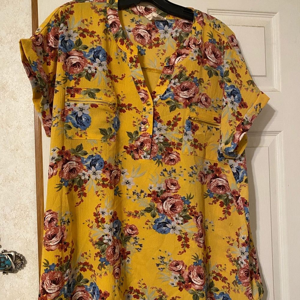 Floral blouse